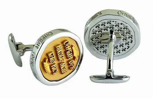 Запонки "Святой Николай"